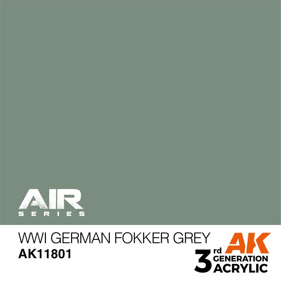 AK Air Series - German Fokker Grey - Loaded Dice Barry Vale of Glamorgan CF64 3HD