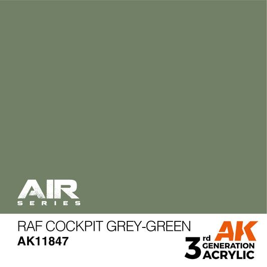 AK Interactive 3rd Gen RAF Cockpit Grey-Green AK11847 - Loaded Dice