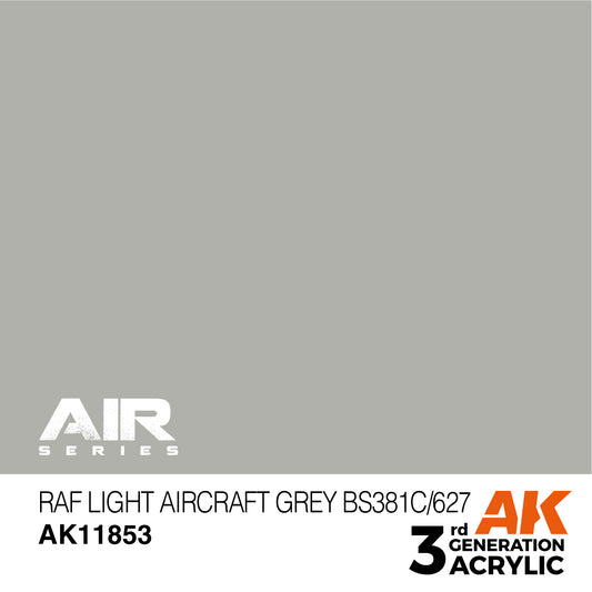 AK Interactive 3rd Gen RAF Light Aircraft Grey BS381C/627 AK11853 - Loaded Dice