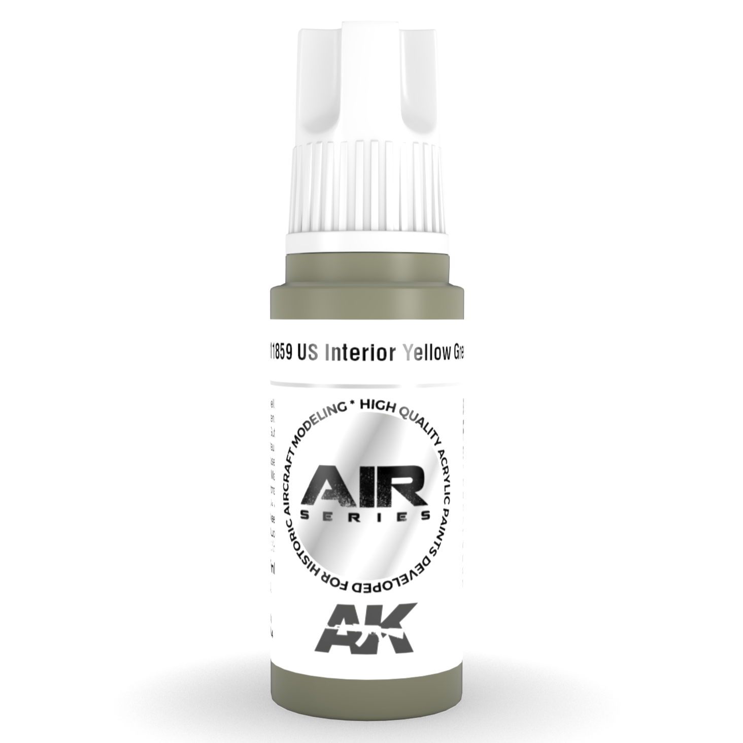 AK Interactive 3rd Gen US Interior Yellow Green AK11859 - Loaded Dice