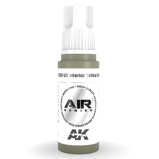 AK Interactive 3rd Gen US Interior Yellow Green AK11859 - Loaded Dice