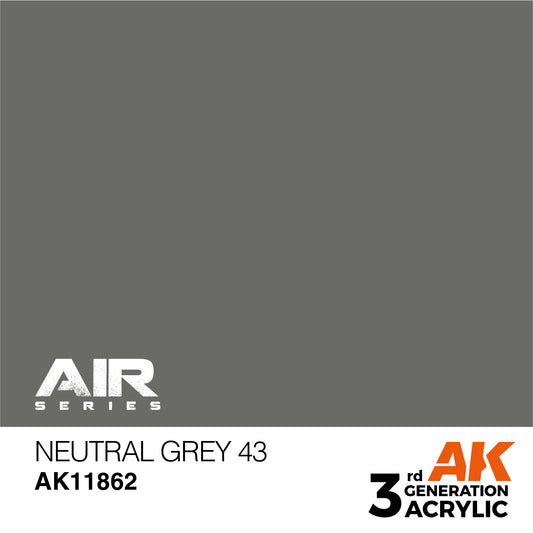AK Interactive 3rd Gen Neutral Grey 43 AK11862 - Loaded Dice