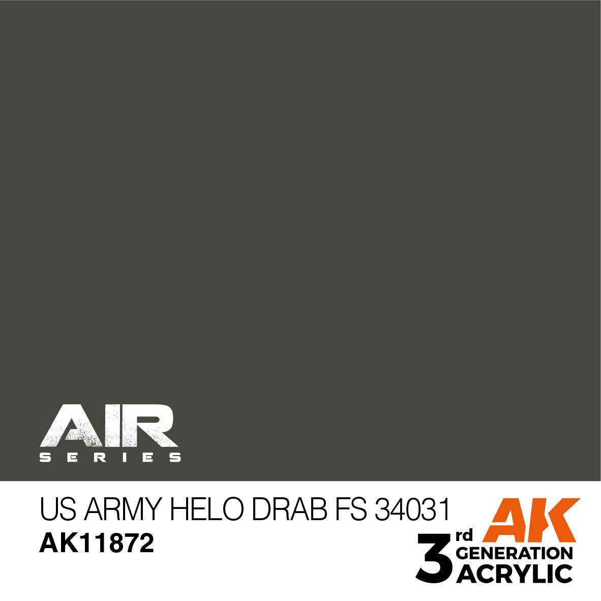 AK Interactive 3rd Gen US Army Helo Drab FS 34031 AK11872 - Loaded Dice