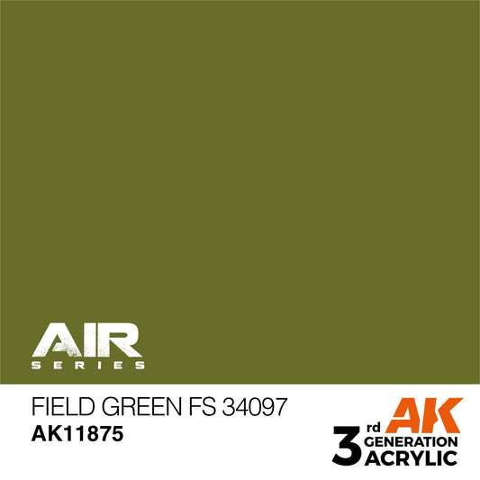 AK Interactive 3rd Gen Field Green FS 34097 AK11875 - Loaded Dice