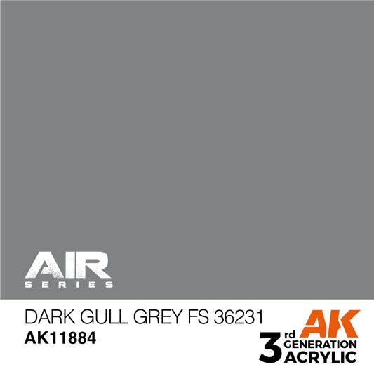 AK Interactive 3rd Gen Dark Gull Grey FS 36231 AK11884 - Loaded Dice