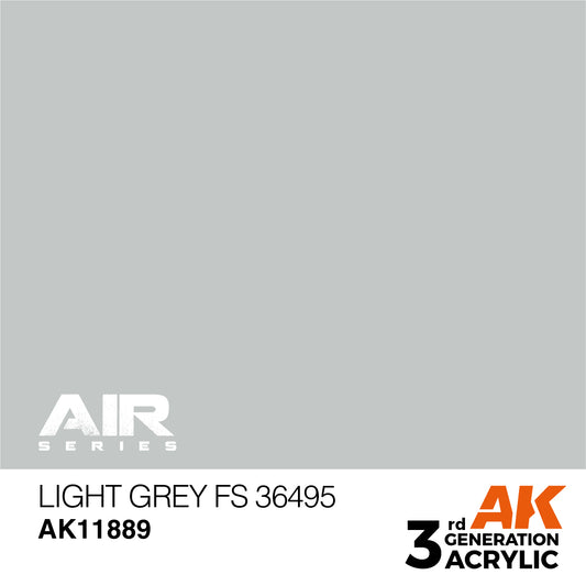 AK Interactive 3rd Gen Acrylic Light Grey FS 36495 AK11889 - Loaded Dice