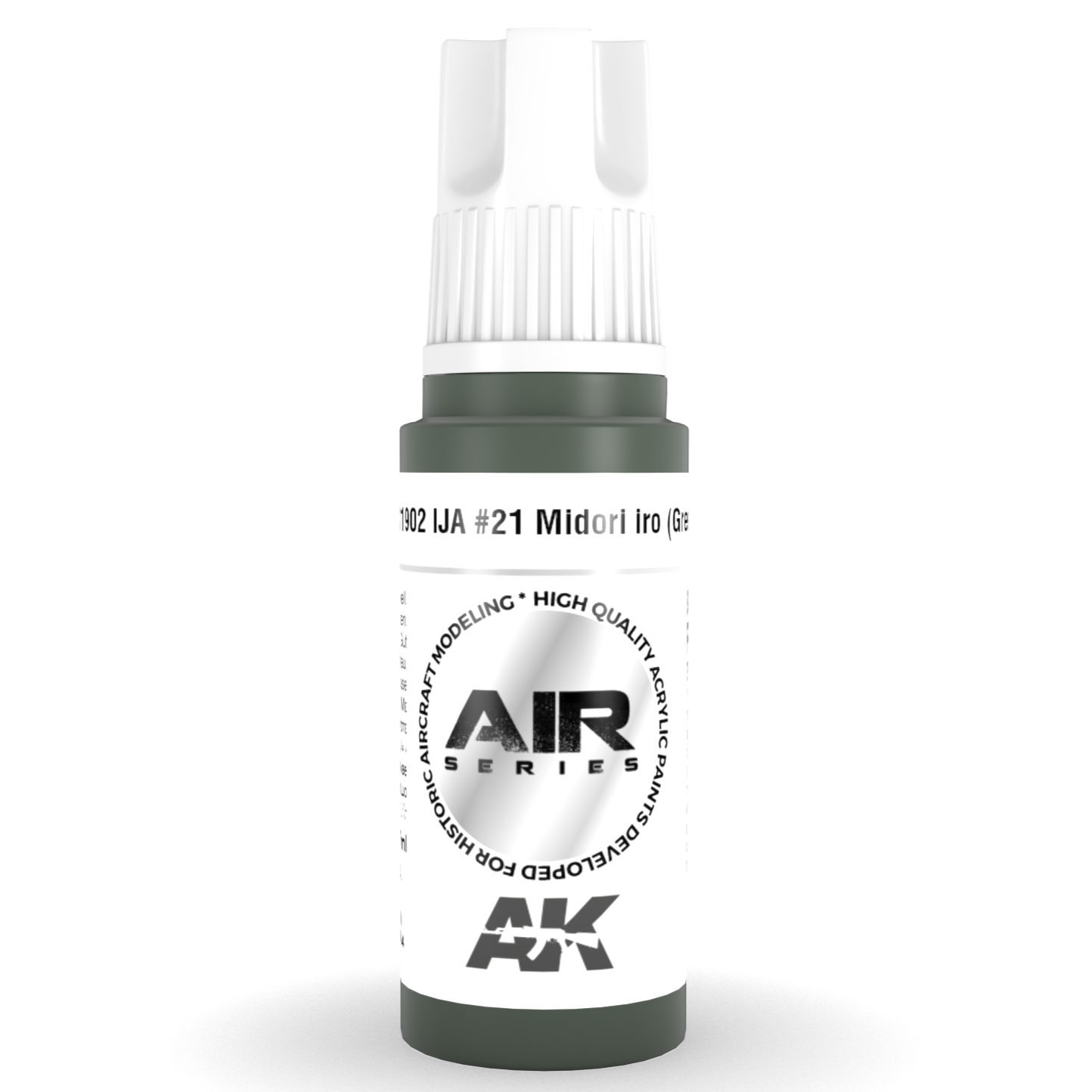 AK Interactive 3rd Gen Acrylic IJA #21 Midori iro (Green) AK11902 - Loaded Dice