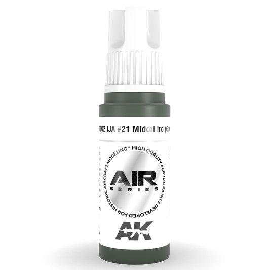 AK Interactive 3rd Gen Acrylic IJA #21 Midori iro (Green) AK11902 - Loaded Dice