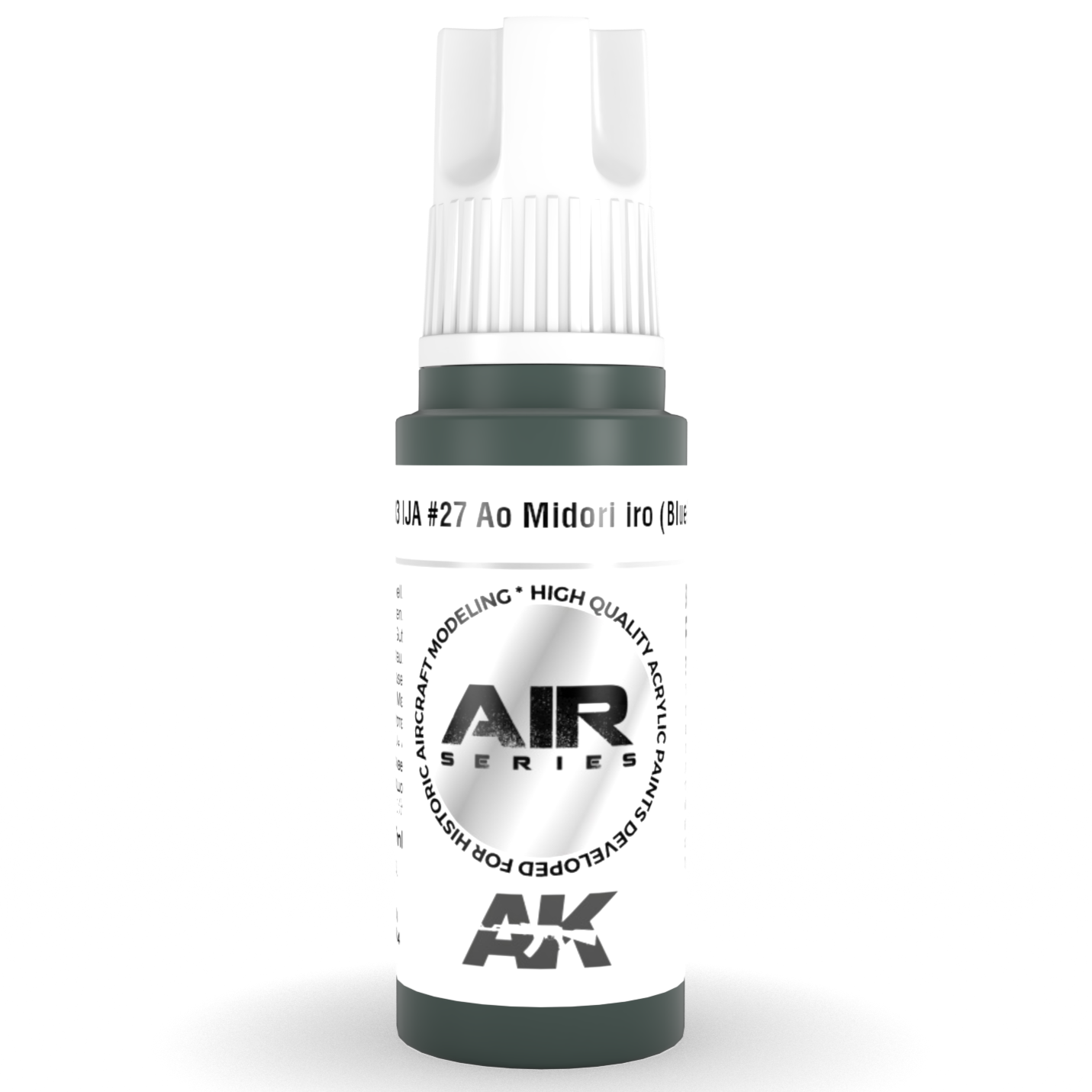 AK Interactive 3rd Gen Acrylic IJA #27 Ao Midori iro (Blue-Green) AK11903 - Loaded Dice