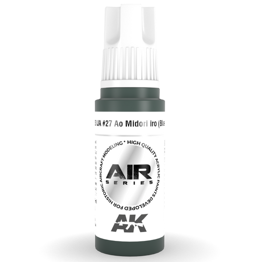 AK Interactive 3rd Gen Acrylic IJA #27 Ao Midori iro (Blue-Green) AK11903 - Loaded Dice