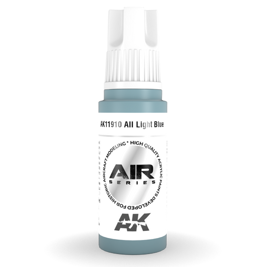 AK Interactive 3rd Gen Acrylic - AII Light Blue AK11910 - Loaded Dice