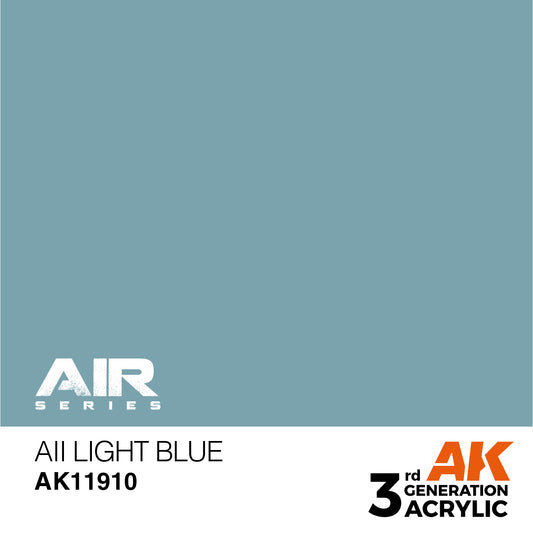 AK Interactive 3rd Gen Acrylic - AII Light Blue AK11910 - Loaded Dice