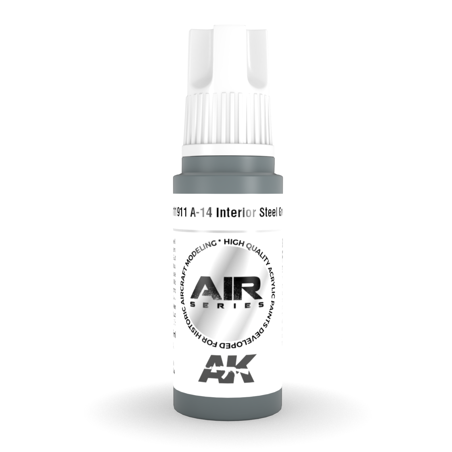 AK Interactive A-14 Interior Steel Grey AK11911 - Loaded Dice