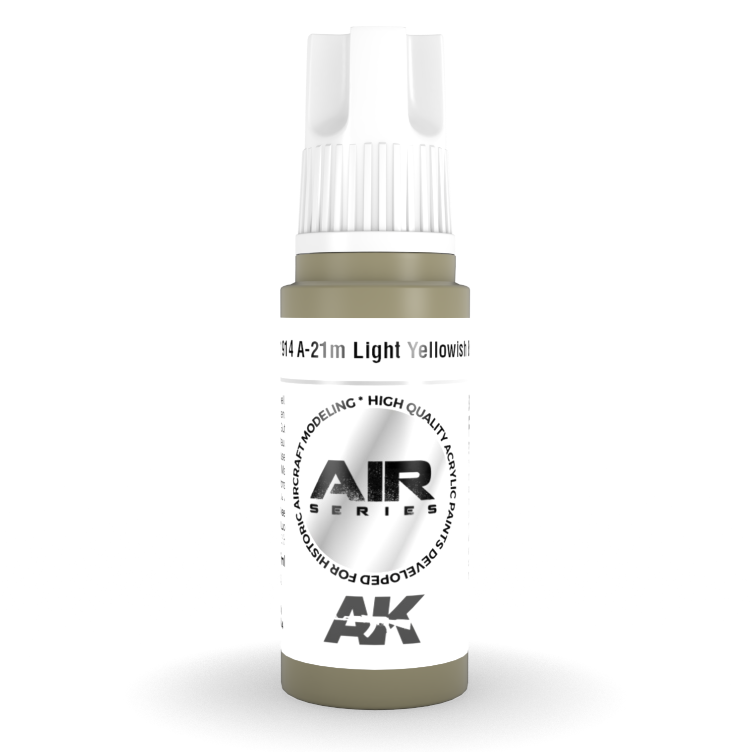 AK Interactive 3rd Gen Acrylic A-21m Light Yellowish Brown AK11914 - Loaded Dice