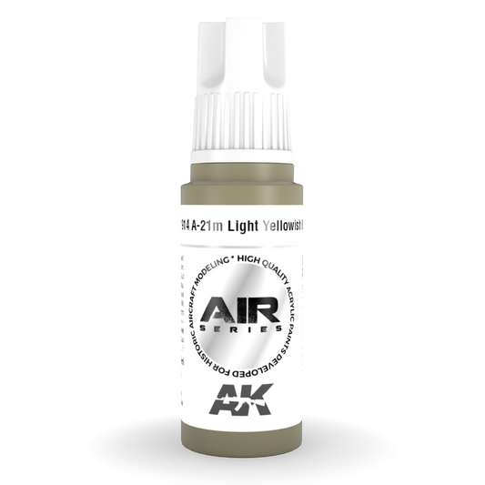 AK Interactive 3rd Gen Acrylic A-21m Light Yellowish Brown AK11914 - Loaded Dice