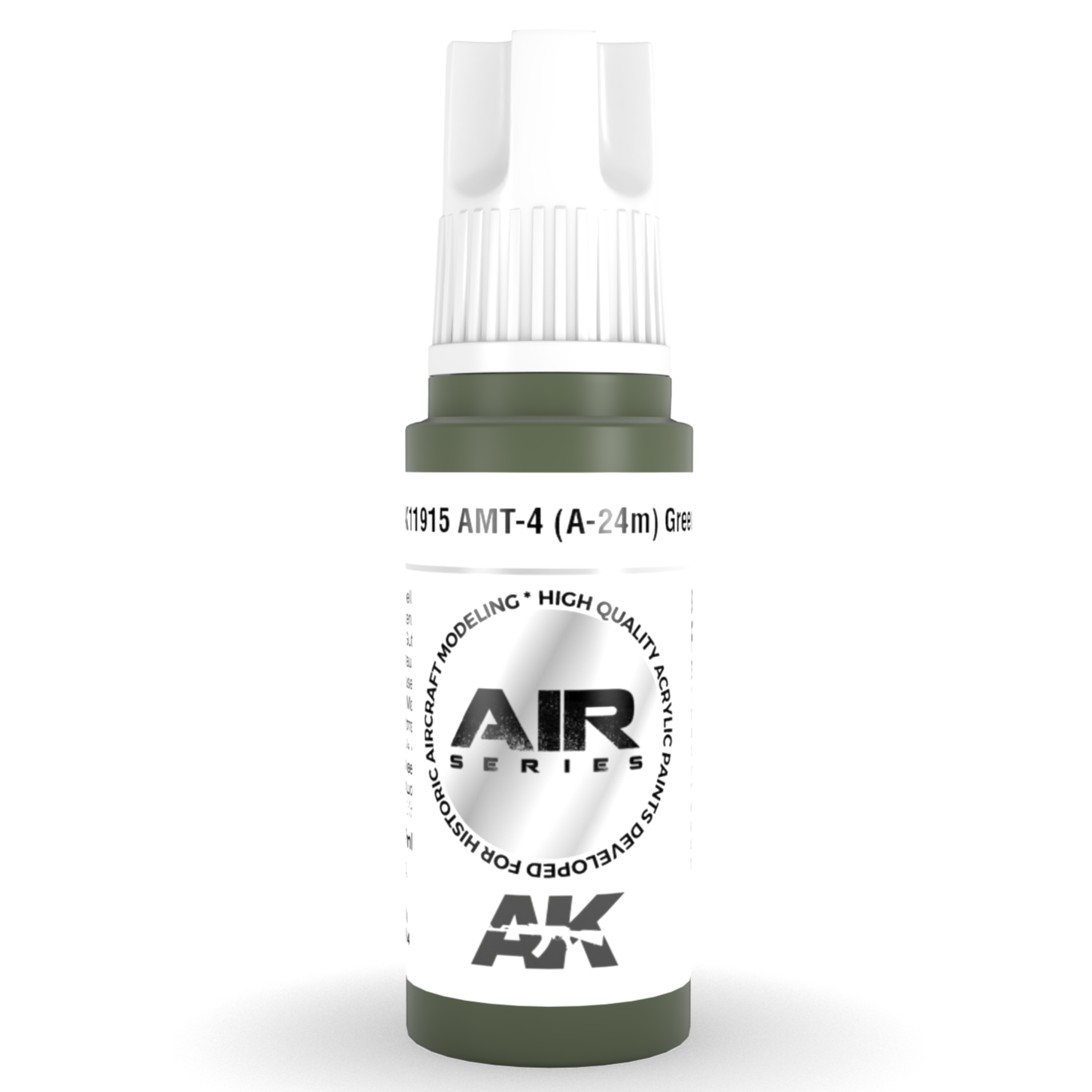 AK Interactive 3rd Gen Acrylic AMT-4 (A-24m) Green AK11915 - Loaded Dice