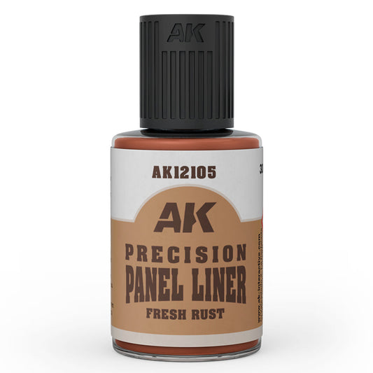 AK Interactive Precision Panel Liner - Fresh Rust - Loaded Dice