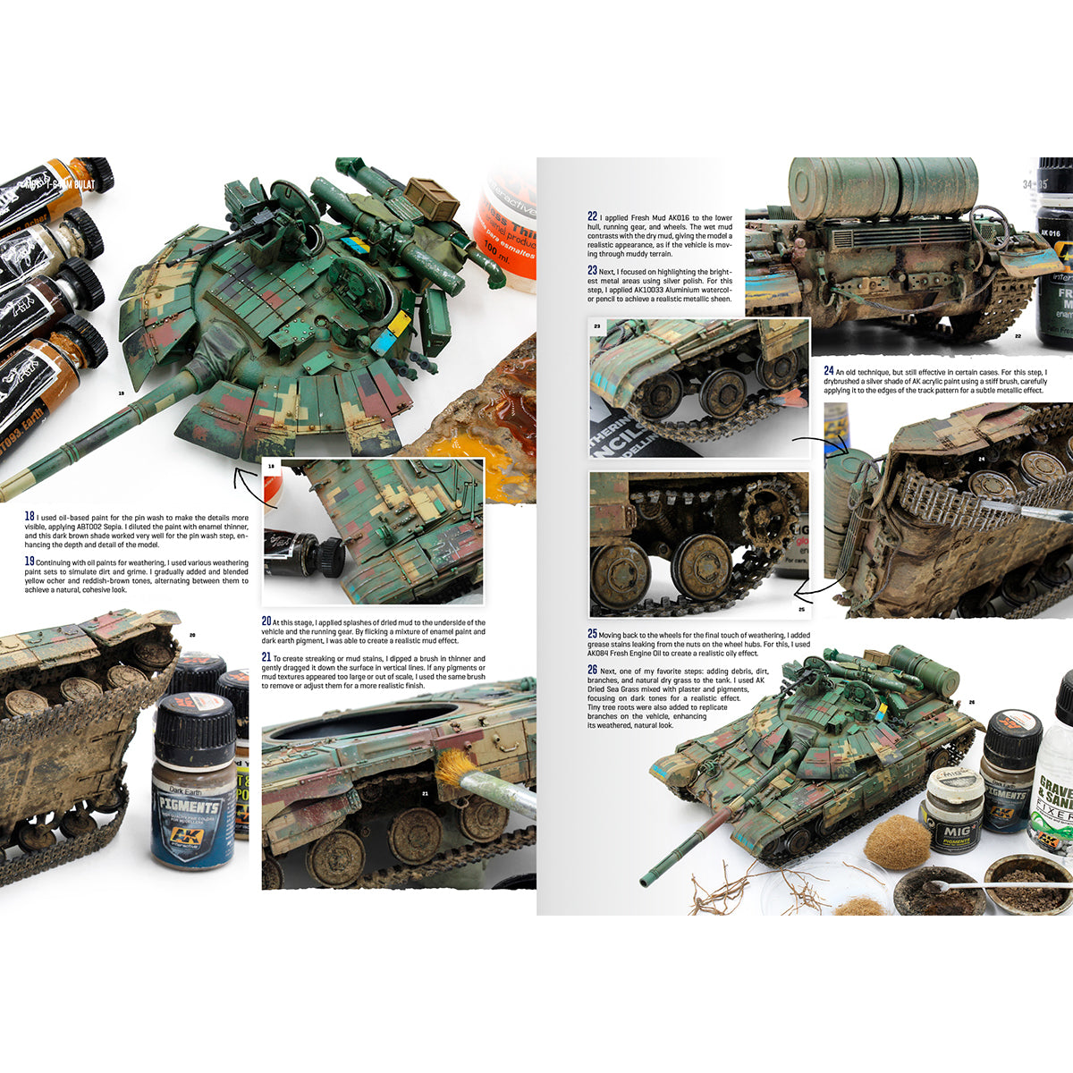 AK Interactive MBT Modern Battle Tanks - Loaded Dice