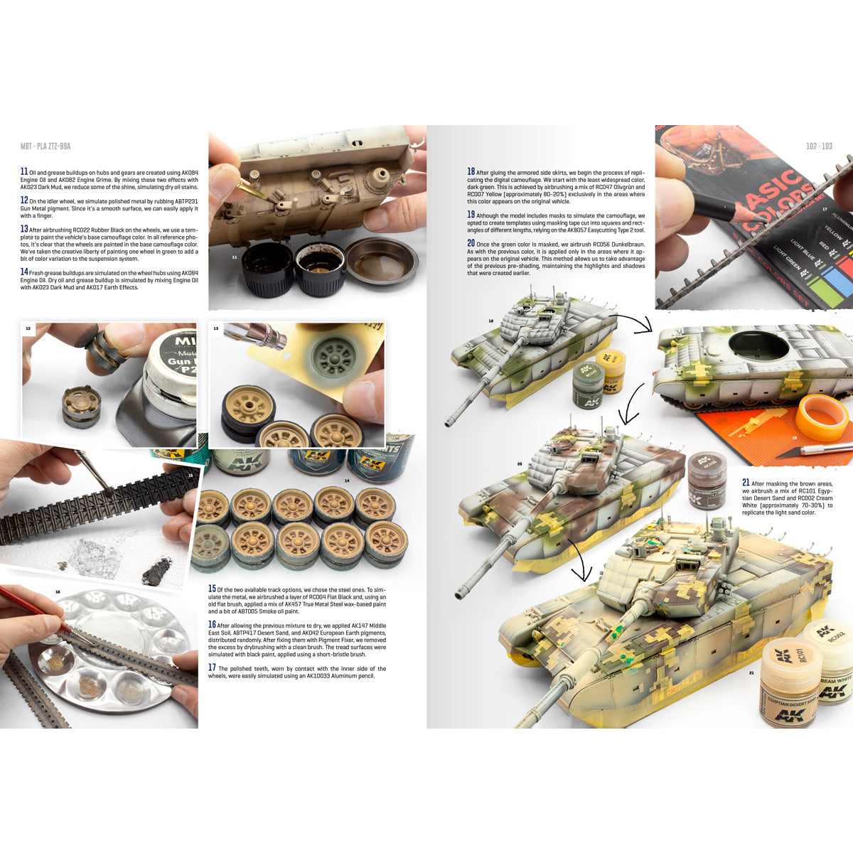 AK Interactive MBT Modern Battle Tanks - Loaded Dice