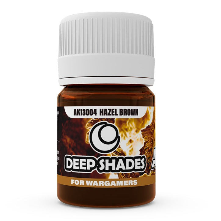 AK Interactive HAZEL BROWN - Deep Shades for Wargamers 30ml AK13004 - Loaded Dice