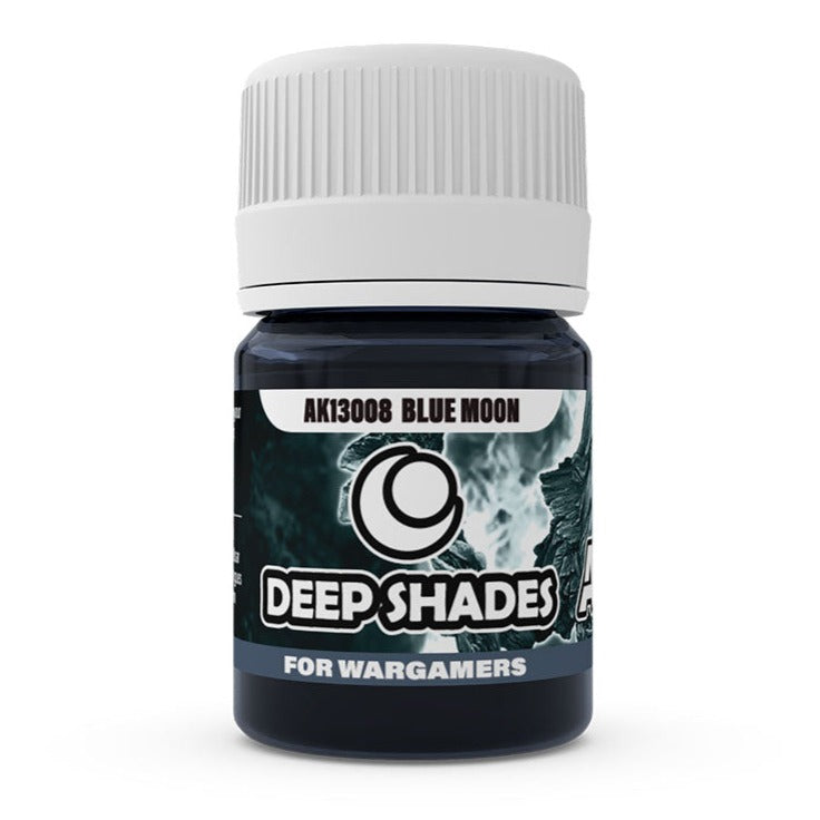 AK Interactive BLUE MOON - Deep Shades for Wargamers 30ml AK13008 - Loaded Dice Barry Vale of Glamorgan CF64 3HD