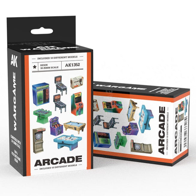 AK Interactive Arcade Wargame Set (Resin 30-35mm) AK1352 - Loaded Dice Barry Vale of Glamorgan CF64 3HD