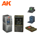 AK Interactive Bank Wargame Set (Resin 30-35mm) AK1353 - Loaded Dice Barry Vale of Glamorgan CF64 3HD