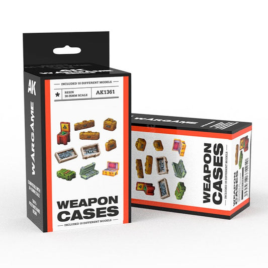 AK Interactive Weapon Cases Wargame Set AK1361 - Loaded Dice