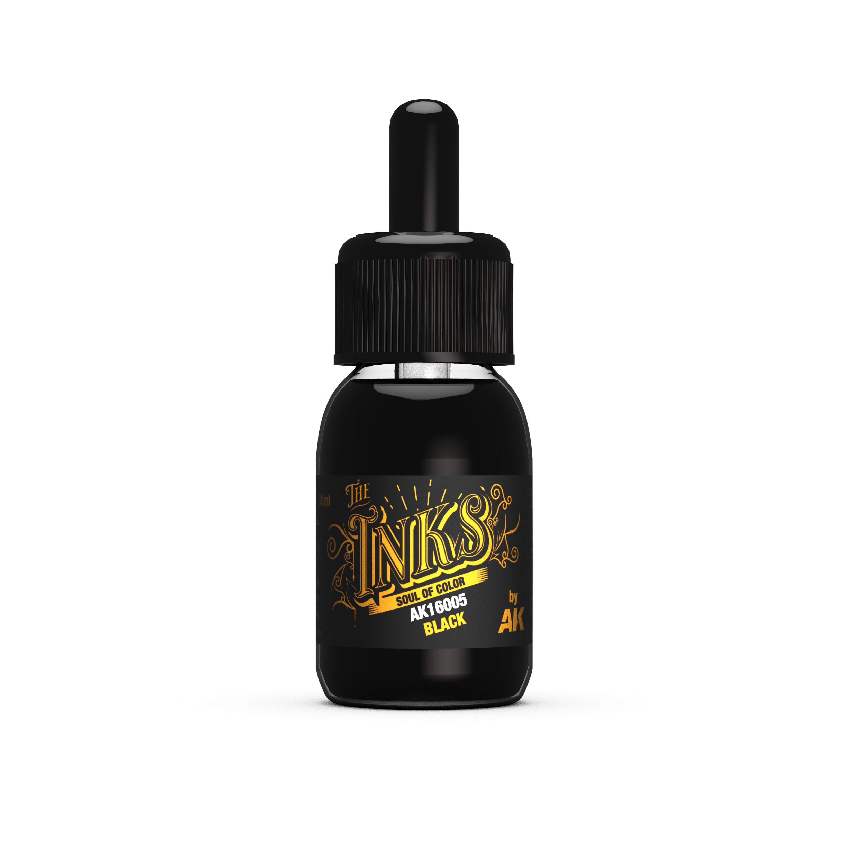 AK Interactive - The Inks - Black AK16005 - Loaded Dice