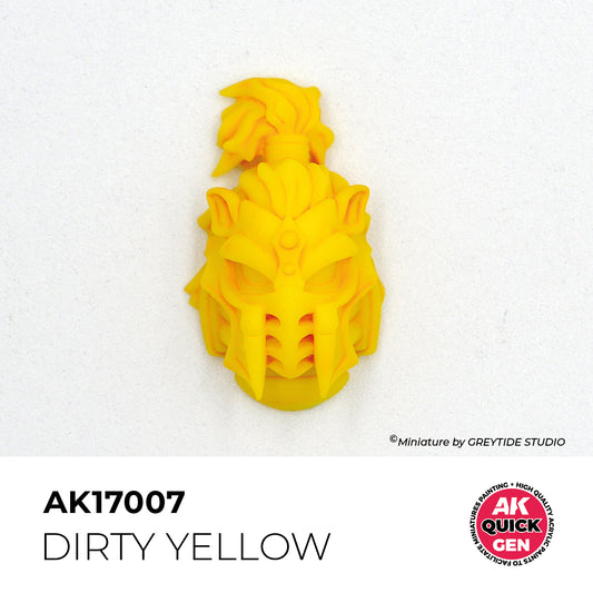 AK Interactive Quick Gen - Dirty Yellow 18ml AK17007 - Loaded Dice