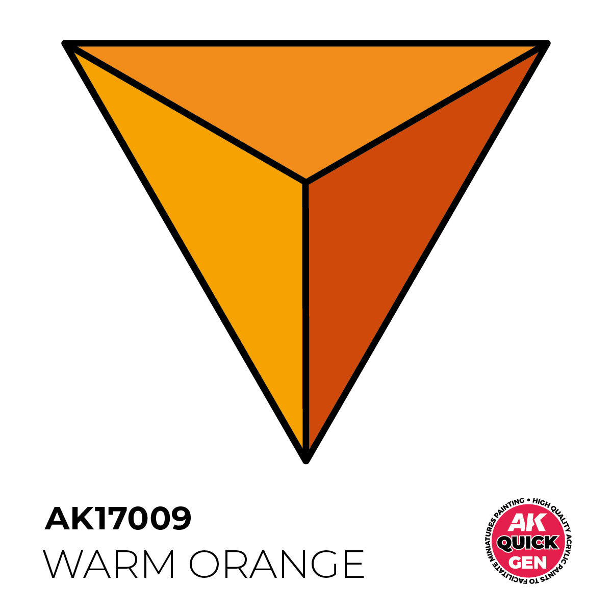 AK Interactive Quick Gen - Warm Orange 18ml AK17009 - Loaded Dice
