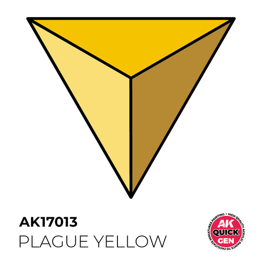 AK Interactive Quick Gen - Plague Yellow 18ml AK17013 - Loaded Dice