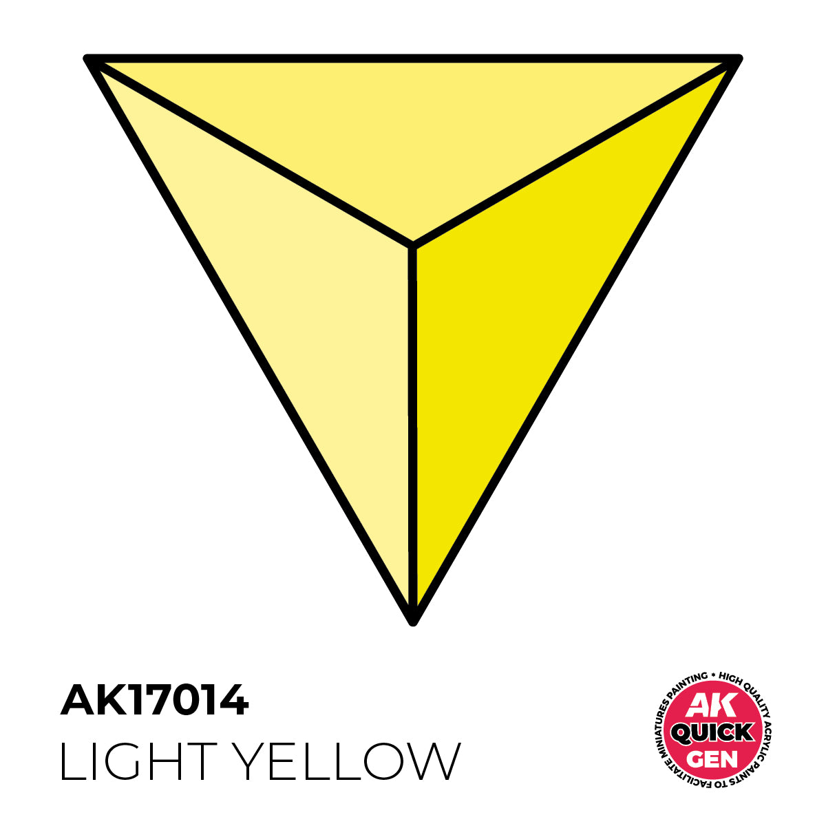 AK Interactive Quick Gen - Light Yellow 18ml AK17014 - Loaded Dice