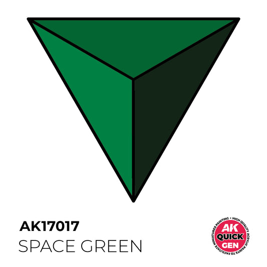 AK Interactive Quick Gen - Space Green 18ml AK17017 - Loaded Dice