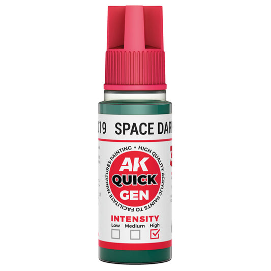 AK Interactive Quick Gen - Space Dark Green 18ml AK17019 - Loaded Dice