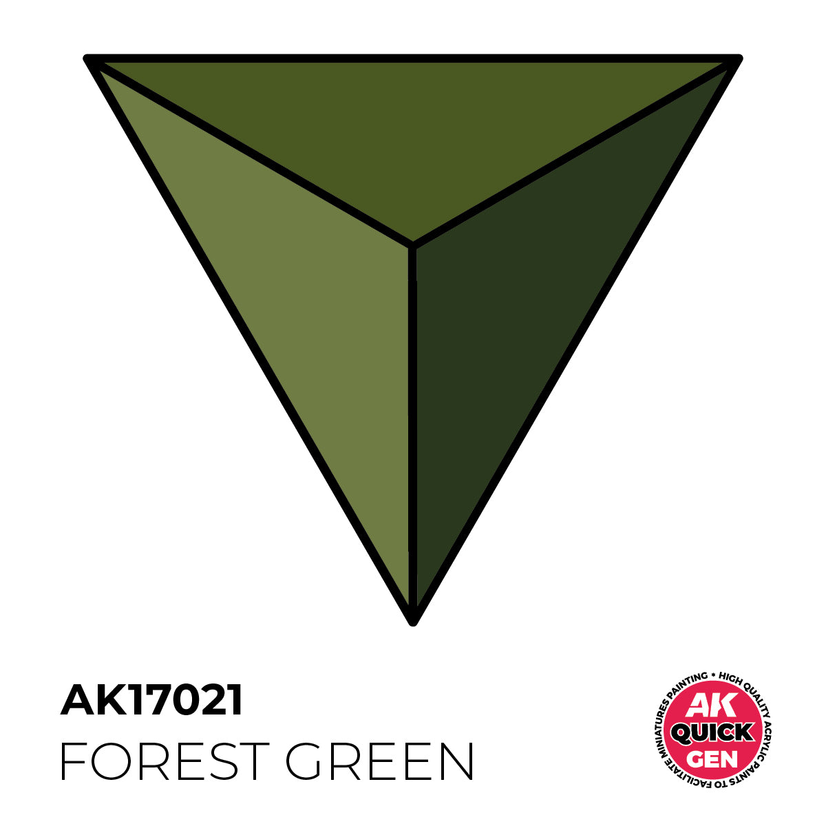 AK Interactive Quick Gen - Forest Green 18ml AK17021 - Loaded Dice