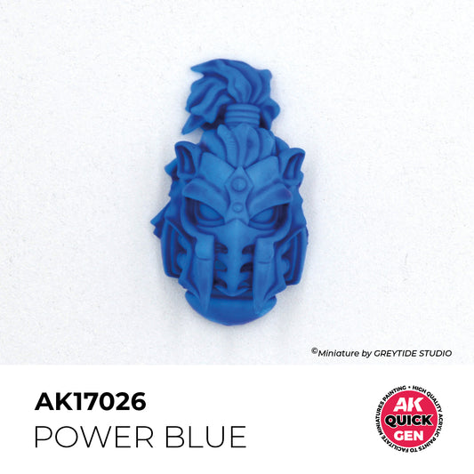 AK Interactive Quick Gen - Power Blue 18ml AK17026 - Loaded Dice