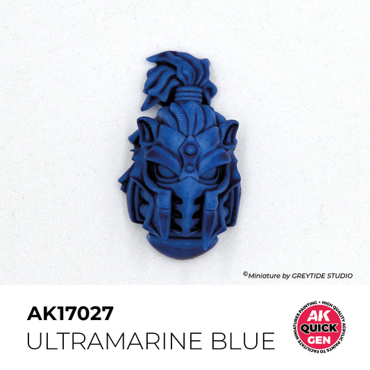 AK Interactive Quick Gen - Ultramarine Blue 18ml AK17027 - Loaded Dice
