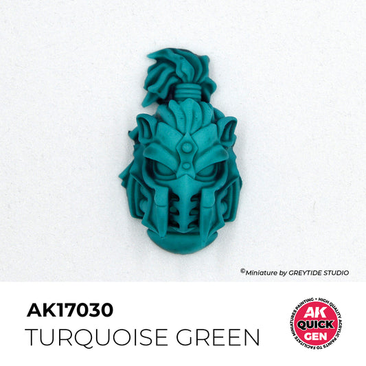 AK Interactive Quick Gen - Turquoise Green 18ml AK17030 - Loaded Dice
