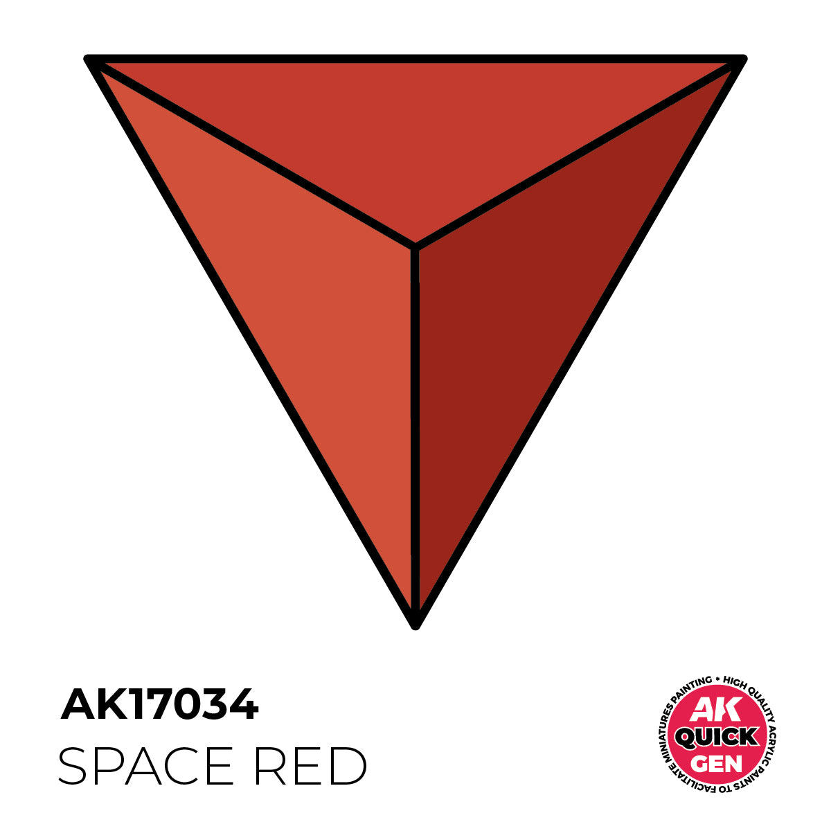 AK Interactive Quick Gen - Space Red 18ml AK17034 - Loaded Dice
