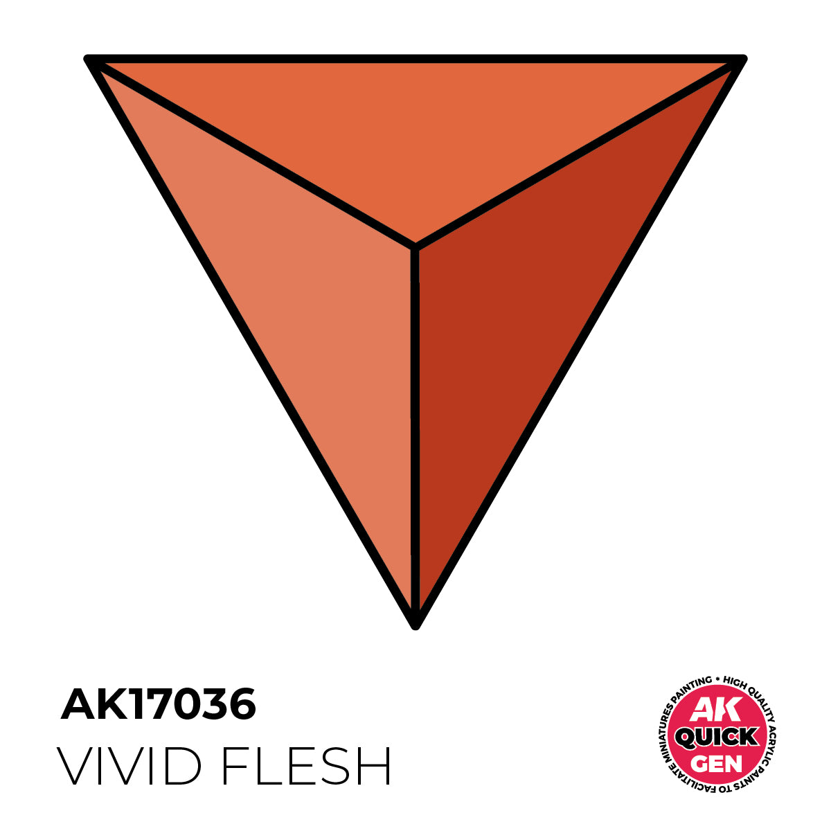 AK Interactive Quick Gen - Vivid Flesh 18ml AK17036 - Loaded Dice
