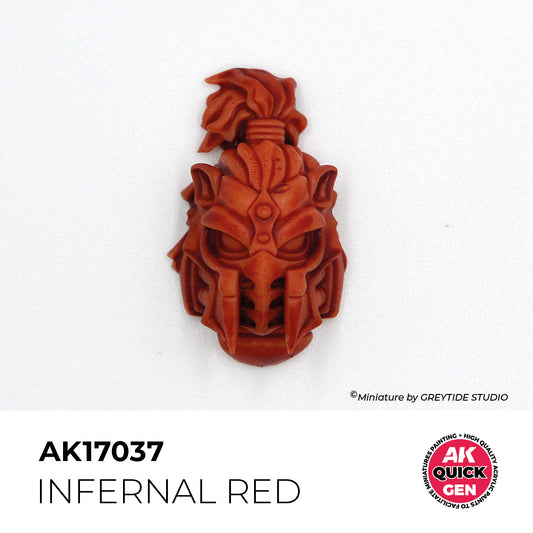 AK Interactive Quick Gen - Infernal Red 18ml AK17037 - Loaded Dice