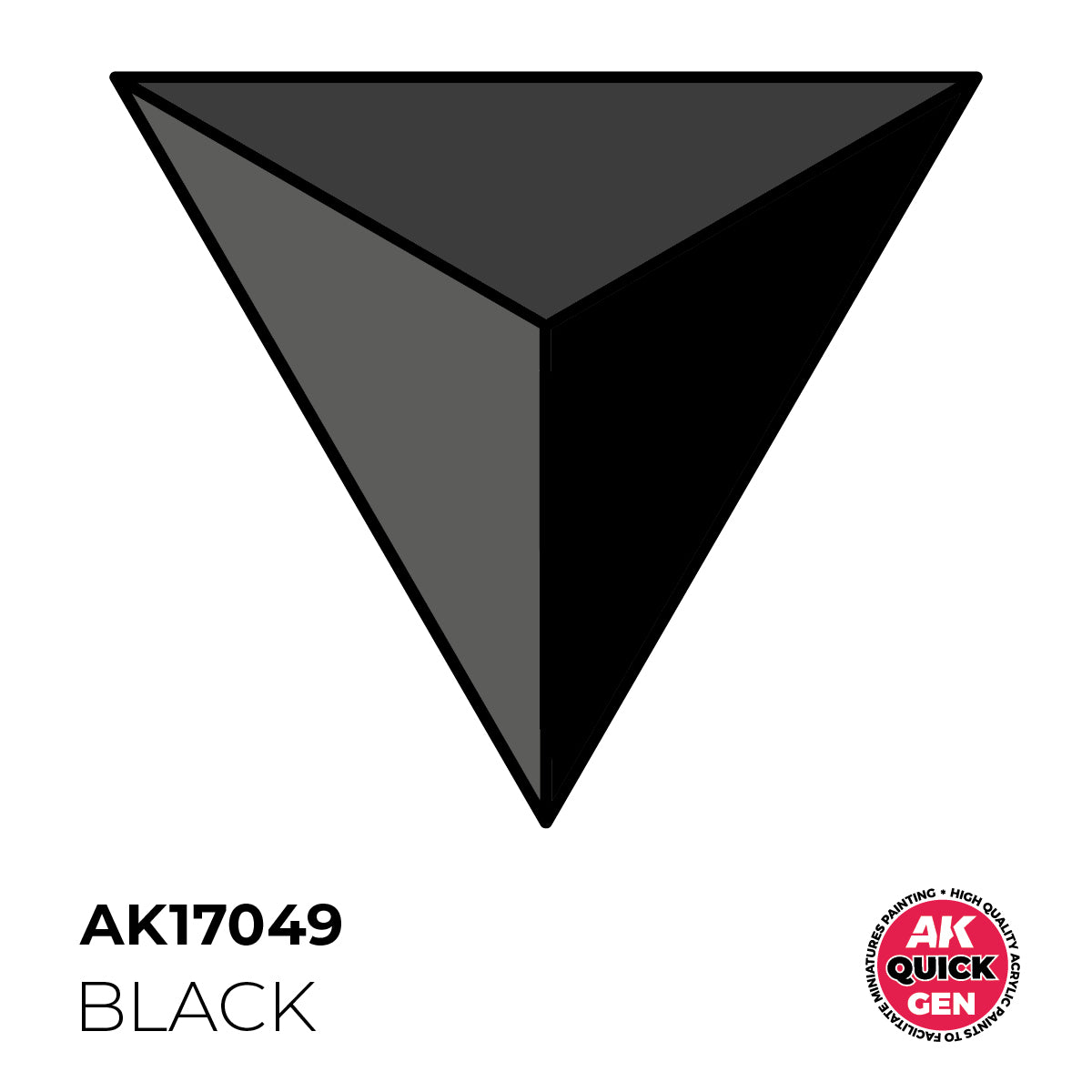 AK Interactive Quick Gen - Black 18ml AK17049 - Loaded Dice