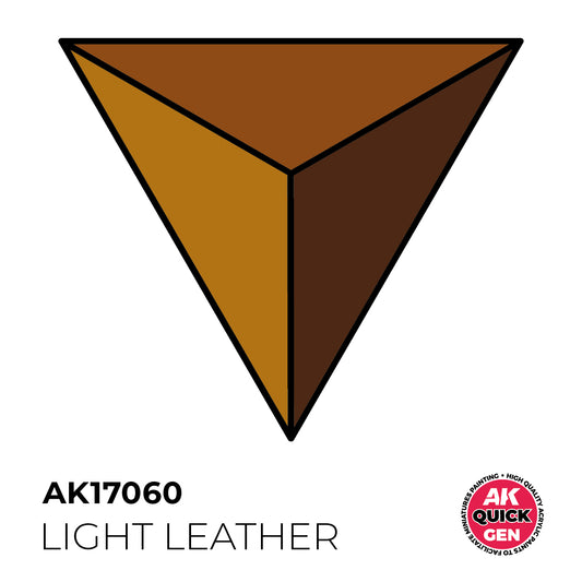 AK Interactive Quick Gen - Light Leather 18ml AK17060 - Loaded Dice