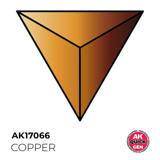 AK Interactive Quick Gen - Copper 18ml AK17066 - Loaded Dice