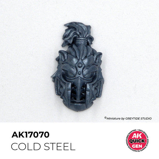 AK Interactive Quick Gen - Cold Steel 18ml AK17070 - Loaded Dice