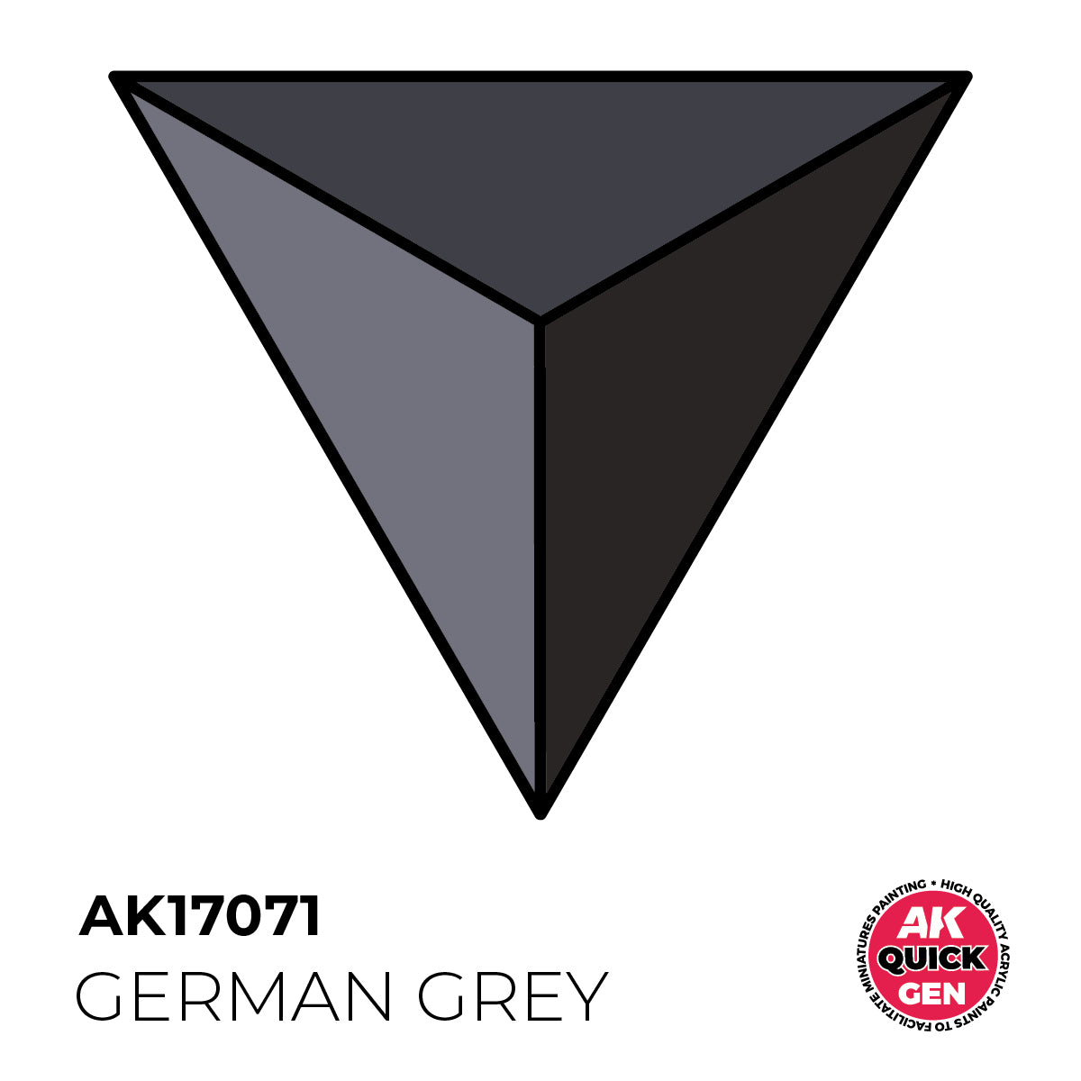 AK Interactive Quick Gen - German Grey 18ml AK17071 - Loaded Dice