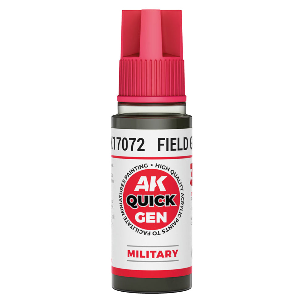 AK Interactive Quick Gen - Field Grey 18ml AK17072 - Loaded Dice