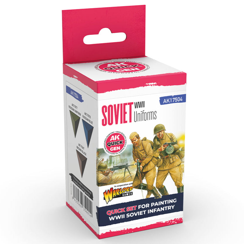 AK Interactive Quick Gen Set - Soviet Uniforms AK17504 - Loaded Dice