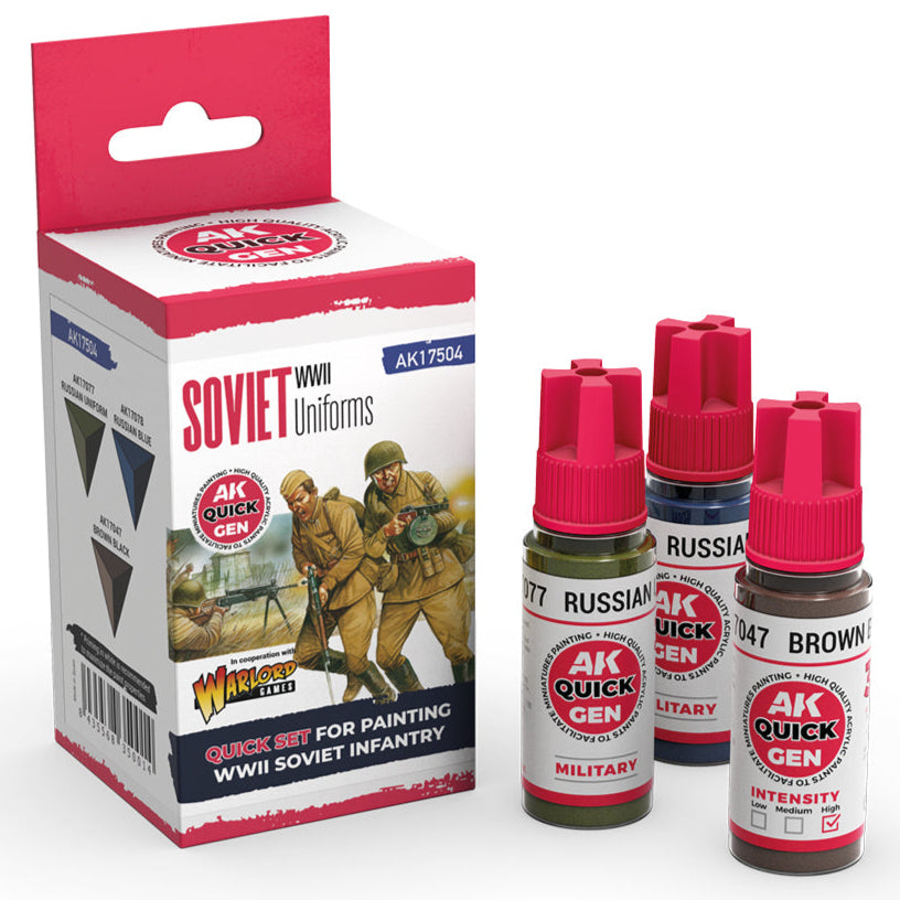 AK Interactive Quick Gen Set - Soviet Uniforms AK17504 - Loaded Dice